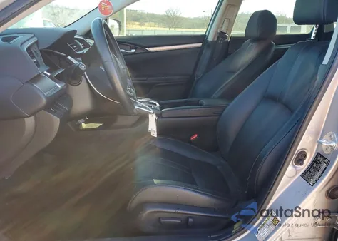 2018 Honda Civic Exl from USA, damaged, VIN JHMFC1F7XJX007900